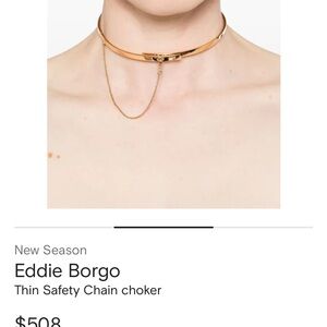 Eddie Borgo silver choker